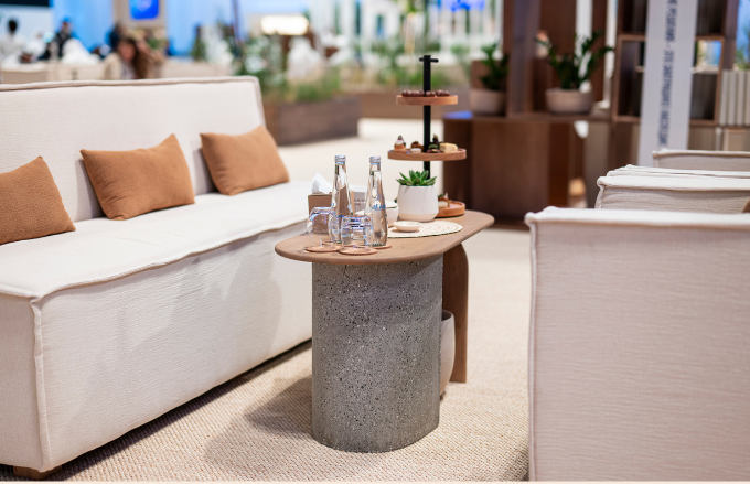 COP28 VIP Areas – Tanween Collection & Bespoke Design by Tasmeem Tashkeel