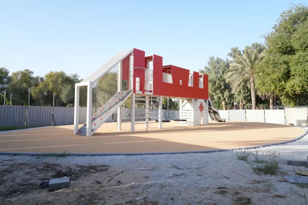 Dubai Culture and Arts Authority in Partnership with Tashkeel: Playground at Mushrif Park – Ilaab by Ibraheem Zaki