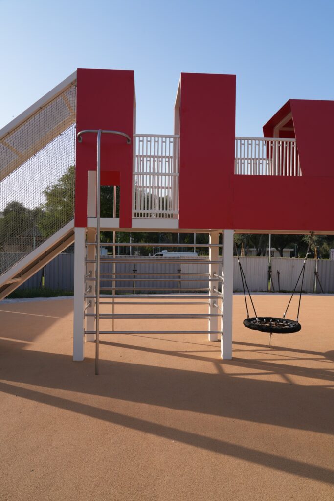 Dubai Culture and Arts Authority in Partnership with Tashkeel: Playground at Mushrif Park – Ilaab by Ibraheem Zaki