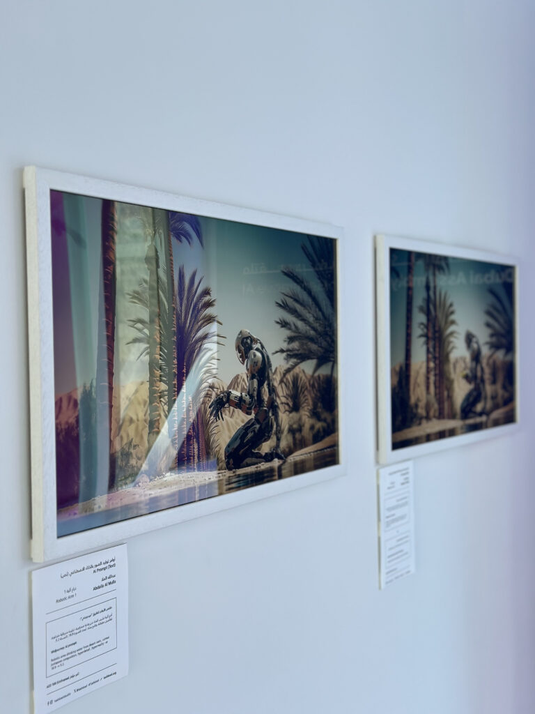 Dubai Future Foundation – Ai Art Exhibition curation at Museum of the Future – 2023