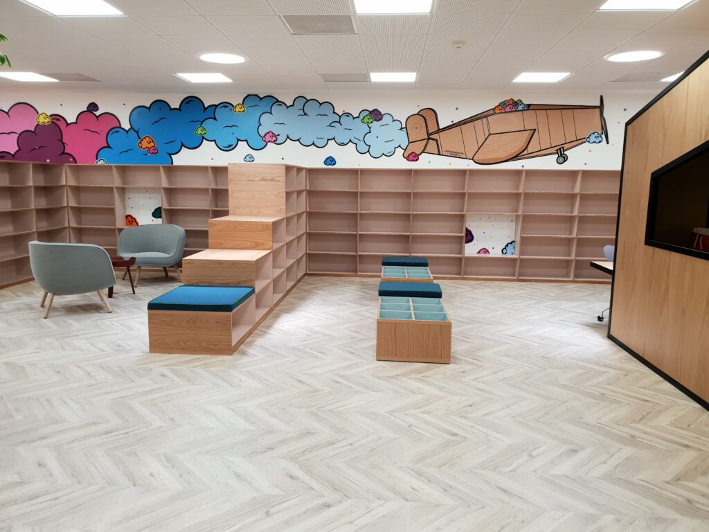 A World of Discovery – Mural by Myneandyours – Latifa School for girls