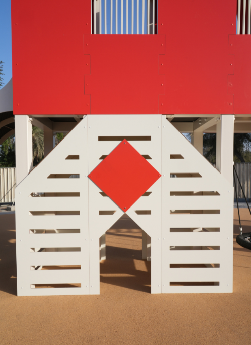 Dubai Culture and Arts Authority in Partnership with Tashkeel: Playground at Mushrif Park – Ilaab by Ibraheem Zaki